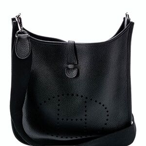 Hermes Evelyne Clemence Taurillon Noir